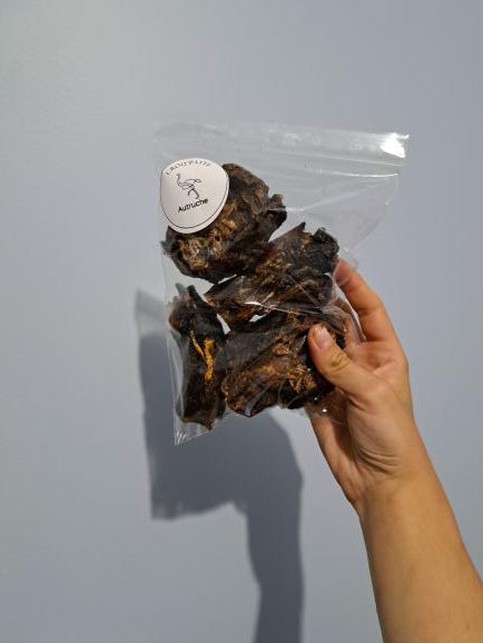 Cous d'autruche coupé